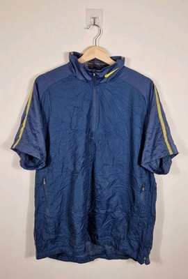 Nike Golf Tour Performance Kurzarm Poloshirt Herren Large Blau Activewear