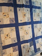 Handmade Quilt Patchwork Sports Winnie The Pooh 34"x46"