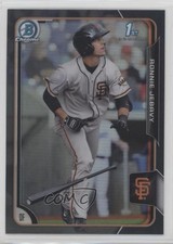 2015 Bowman Draft Chrome Asia Exclusive Black Refractor Ronnie Jebavy #79 g6p
