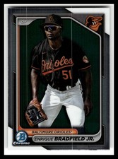 2024 Bowman #BCP-149 Enrique Bradfield Jr.