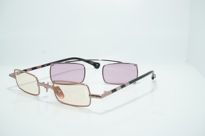 NEW AUTHENTIC PHILIPPE V X2 Eyeglasses Frame w/ Clip-On Sunglasses