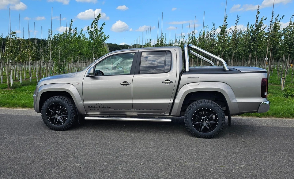 Dirt D62 9x18 5x120 Felgen + Reifen BF Goodrich KO2 265/60/18 für VW Amarok - Bild 2 von 3