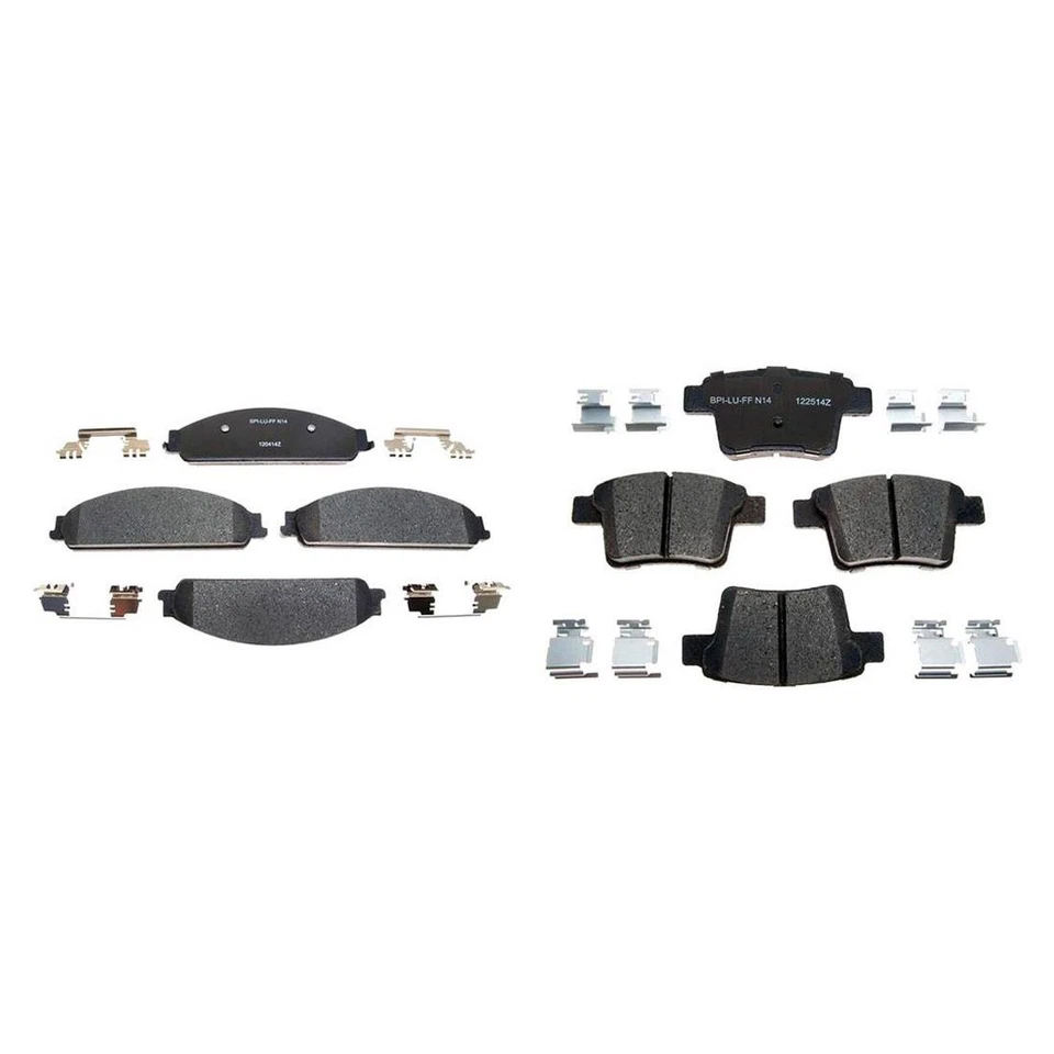 Pastillas de freno delanteras y traseras de cerámica para Ford Five Hundred R-Line 2007 2006 2005 Foto 4 de 4