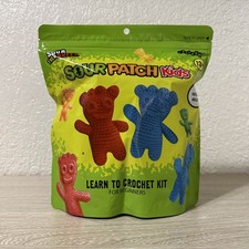 Sour Patch Kids Crochet Kit for Beginners, DIY Make Your Own Candy Plush Toy