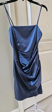 New with Tags Denim Blue Homecoming Dress size M