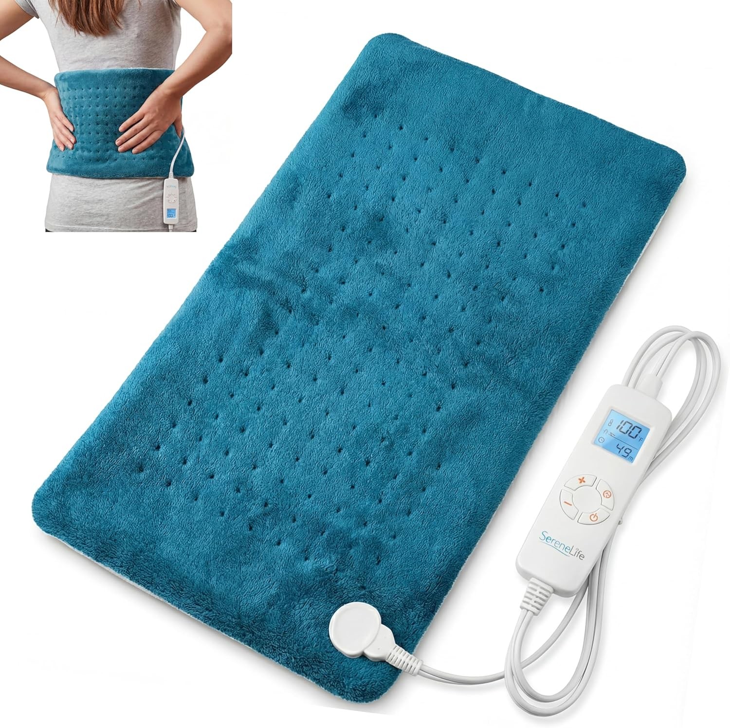 For Women Large Pillow Style Heating Pad For Back & Period