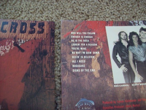 Whitecross - S/T CD *RARE* 1987 Pure Metal Scott Wenzel Rex Carroll *PLEASE READ - Picture 9 of 9