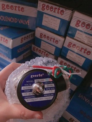 1PC for BOPU geerte 2W-250-25 DN25 1pcinch copper water solenoid valve 220V 24V