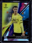 2021 Finest UEFA Steffen Tigges RC Refractor Yellow Prism #18/250 Dortmund
