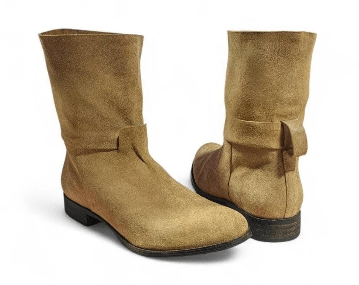 COCLICO SUEDE LACE UP BOOTS SIZE 41 M 8 W 10.5 Coclico - Sam Boot in Bottle Long Beach – gravitypope main image 4