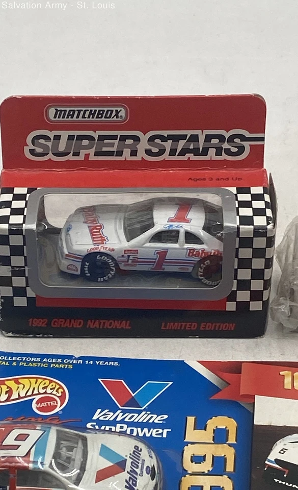 Matchbox Super Stars 1992 Grand National NASCAR Автомобиль Лот товаров в ассортименте - Изображение 2 из 4