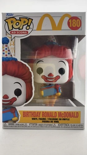 Ad Icons - Birthday Ronald McDonald #180 Funko Pop Vinyl Figure