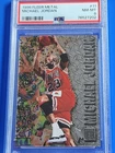 1996-97 Fleer Metal #11 (PSA Graded 8) Michael Jordan