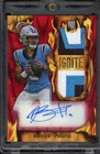 2023 Topps Composite Bryce Young Resurgence Red Ignite Dual Patch Rookie Auto /5