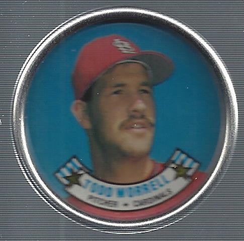 1988 Topps Coins #60 Todd Worrell - BB
