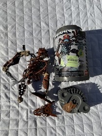 LOT Set 15 Lego Bionicle Figures W/original Cannisters & Instructions. As Is.