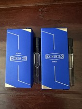 2 X NIB Ex Nihilo Blue Talisman Eau de Parfum EDP sample spray 4ml / 0.12 fl oz