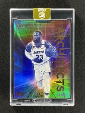 2026 Topps Three 3 Basketball LeBron James #AR-12 Bronze Architects Lakers /25