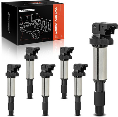6PC Ignition Coil Packs BMW 320i 325Ci 325Xi 330i 330Ci 525i 530i 745i M3 X3 X5