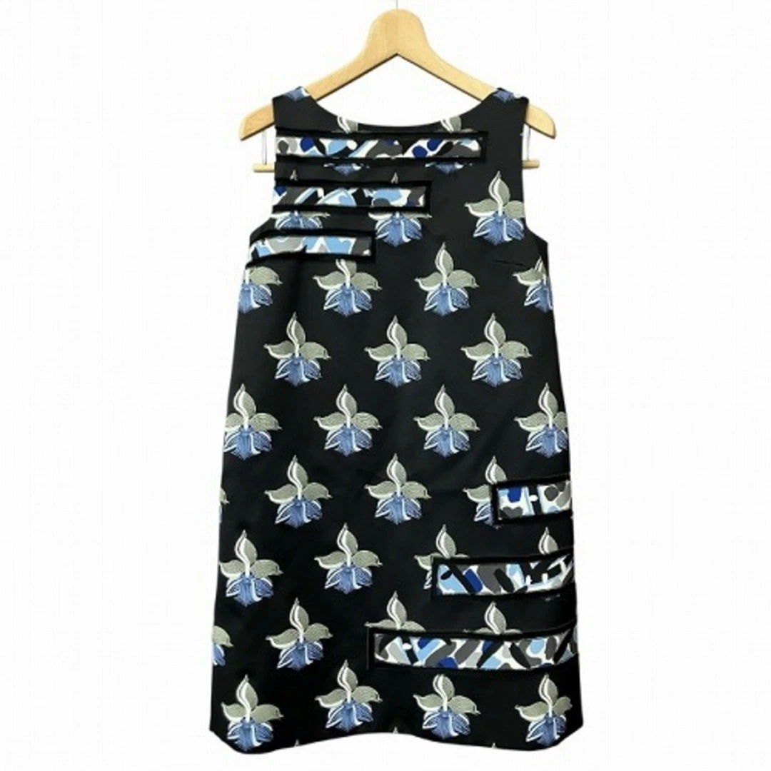 Abito Cami Fendi Total Pattern Nero Blu Verde 40 L Posto Usatoe663e49d634