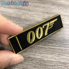 Gold Metal 007 Sport HSE Car Rear Liftgate Trunk Nameplate Badge Emblem Sticker