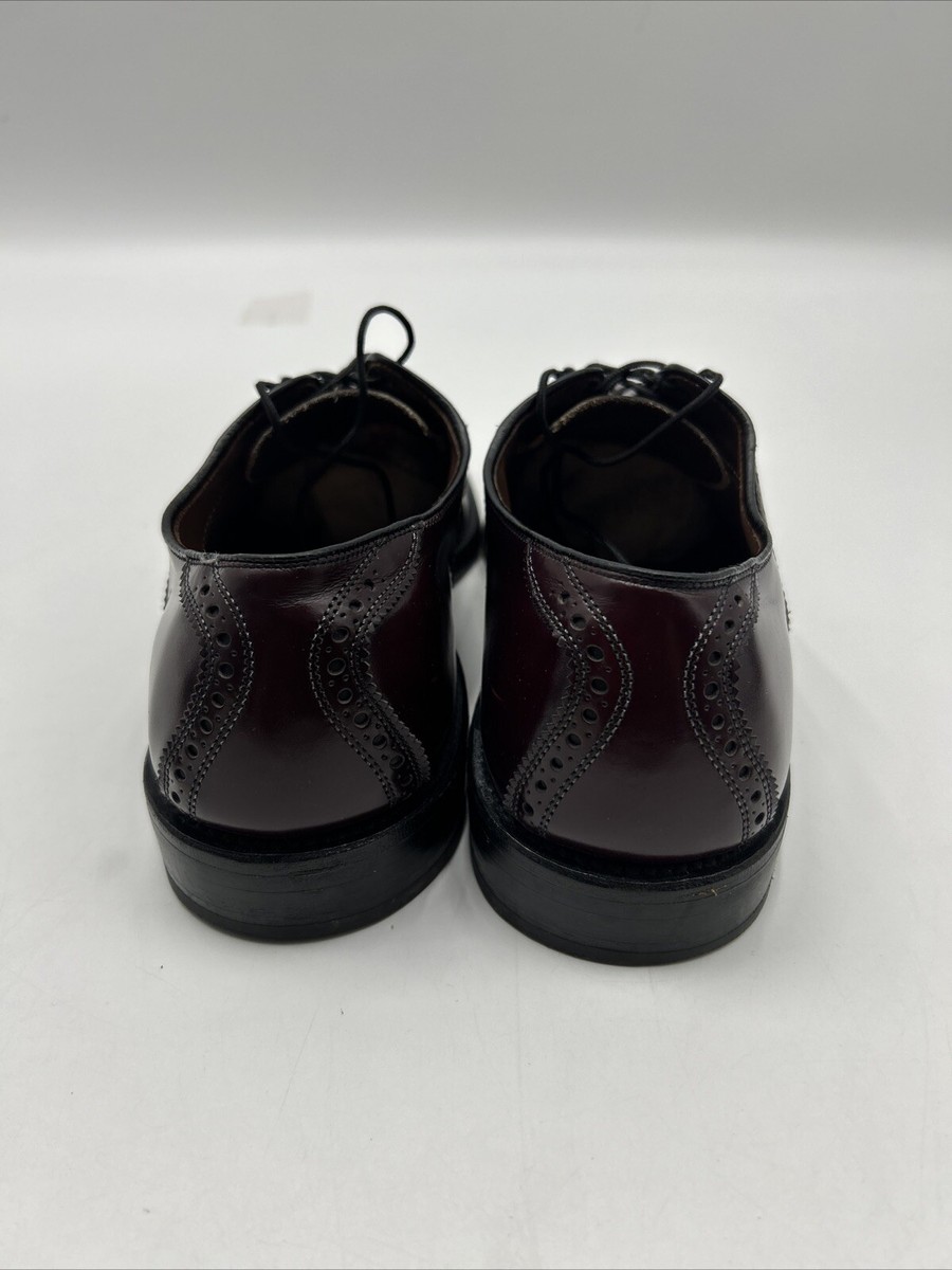 ALLEN EDMONDS ‘Polo’ s10.5 men’s shoes Gently loved! Leather Burgundy/Blk Allen Edmonds Polo Men main image 2