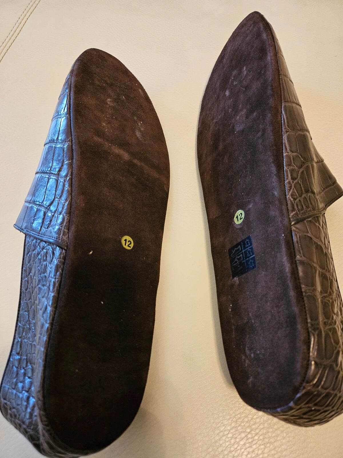 Alagator Slippers Genuine Alligator mens shoes slippers Brown US 12 | eBay