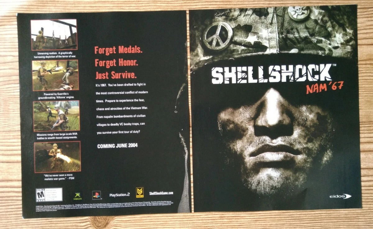 Shellshock: Nam '67 para Playstation 2 (2004)