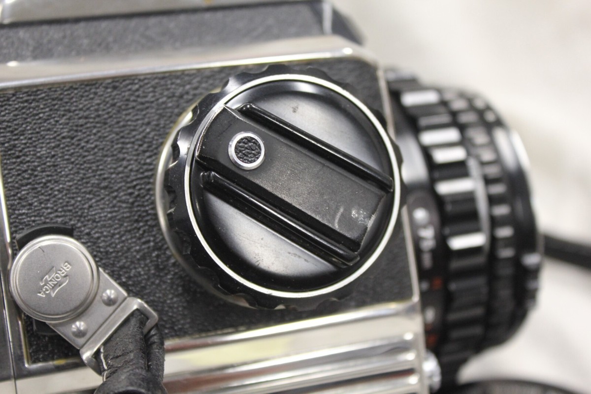 Vintage Zenza Bronica Z Camera W/75mm F/2.8 Lens, Cap Vintage Zenza Bronica Z Camera W/75mm F/2.8 Lens, Cap