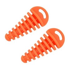 Exhaust Bung Wash Plugs Orange for Aprilia RS50 RS125 RS250