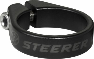 Reverse Steerer Clamp 1 1/8'' Spacer mit Klemmfunktion schwarz