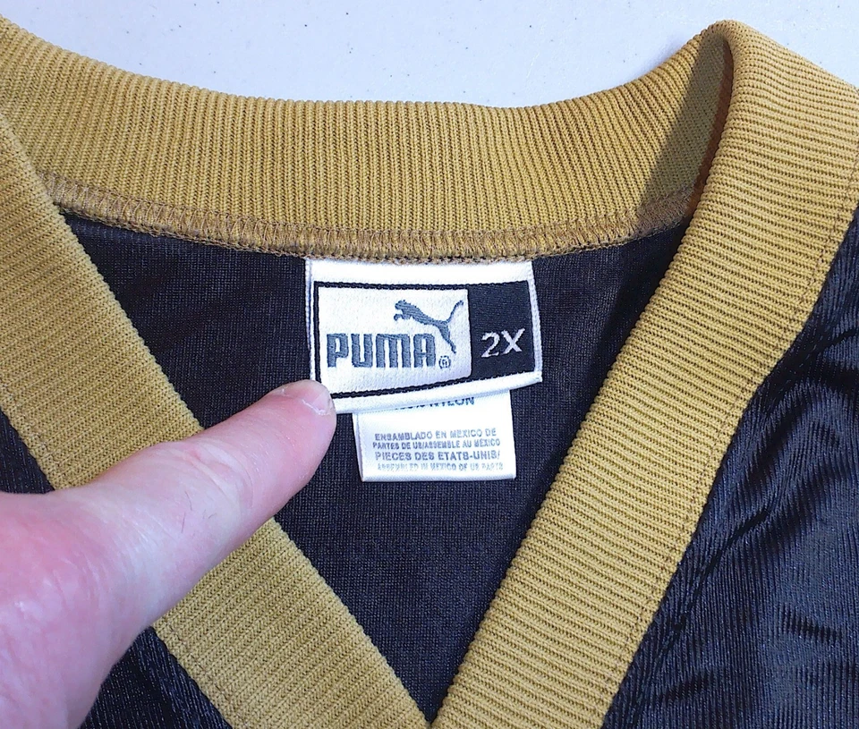 Camiseta de fútbol americano Ricky Williams #34 New Orleans Saints negra Puma NFL talla 2X Foto 2 de 4