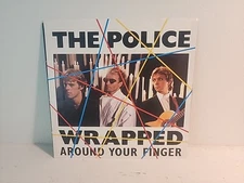 THE POLICE WRAPPED AROUND YOUR FINGER / TEA IN THE SAHARA 45 RPM RECORD - EXC!!