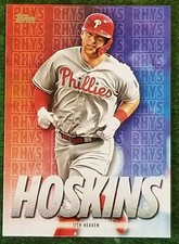 2020 Topps Series 1 RHYS HOSKINS Highlights 