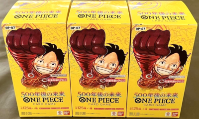 ONE PIECE Card Game 500 Years in the Future OP-07 Booster 3 Boxes