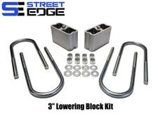 86-94 Mazda B2600/B2200 3" Extruded Aluminum Lowering Block Complete Kit