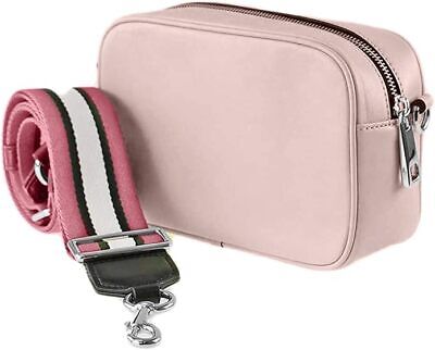 Marc Jacobs Flash Pink Leather Camera Zipper Crossbody Purse Marc Jacobs Flash Pink Leather Camera Zipper Crossbody Purse