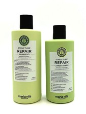 Maria Nila Structure Repair Shampoo 11.8 oz  Conditioner 10.1 oz 100 Vegan