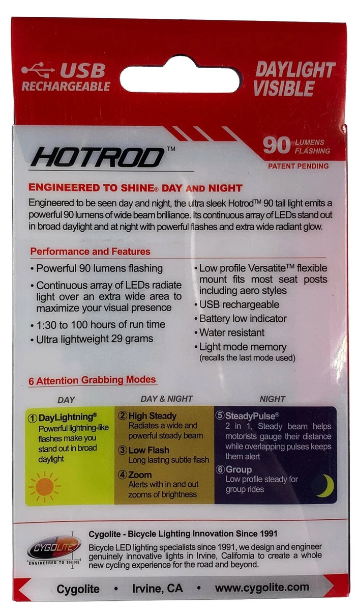 Cygolite hotrod 90 sale