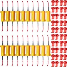 10-30pc Load Resistor 50w 6rj Led Decoder Fix Error Code Hyper Flash Turn Signal
