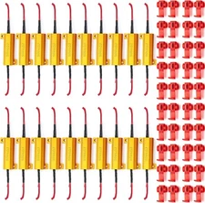10-30pc Load Resistor 50W 6RJ LED Decoder Fix Error Code Hyper Flash Turn Signal