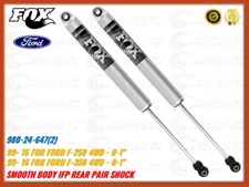 Fox Smooth Body IFP Shock Rear For 99-16 Ford F-250 Super Duty/F-350 Super Duty