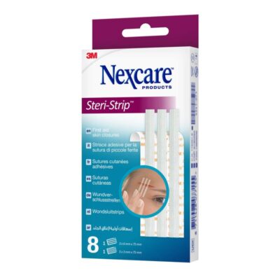 Nexcare  R150C Klammerpflaster Steri-Strip R150C weiß, 8 St.