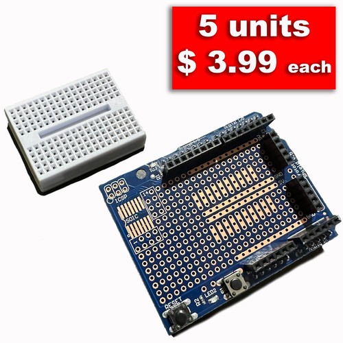 CH340 ATmega 328P R3 Board Compatible with Arduino UNO IDE + Case + Shield - Picture 9 of 21
