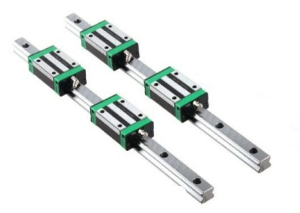 2X HGR20 Linear Rail Guide Slide Shaft 1500mm + 4X HGH20CA Bearing Block CNC AU - image 3 of 4