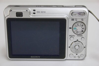 SONY Cybershot DSC-W110 Digital Camera 4X Optical Zoom 7.2MP