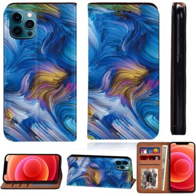 Hülle für iPhone 12 11 8 7 6 Plus Pro Mini Max XR SE Leder Flip Wallet Cover