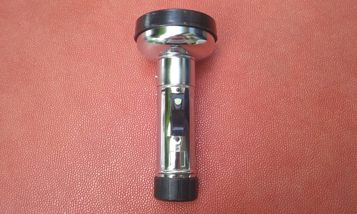 Lampe Torche Wonder Vintage Années 70 – Piles LR20 – Fabriquée En France