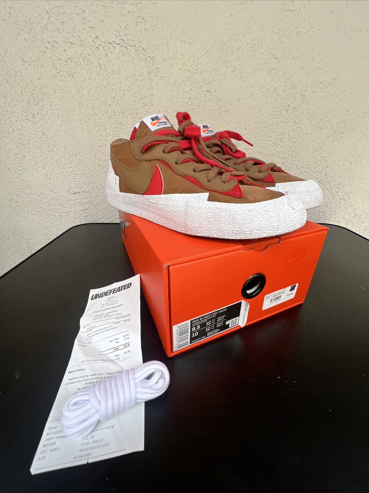 SACAI X NIKE Taglia 8 5 Blazer Nike Low x sacai British Tan 2021