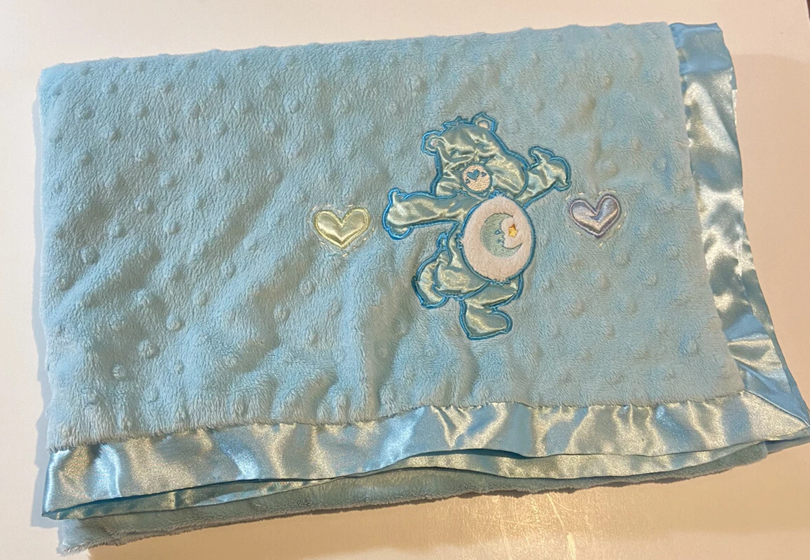 Satin backed baby blanket sale